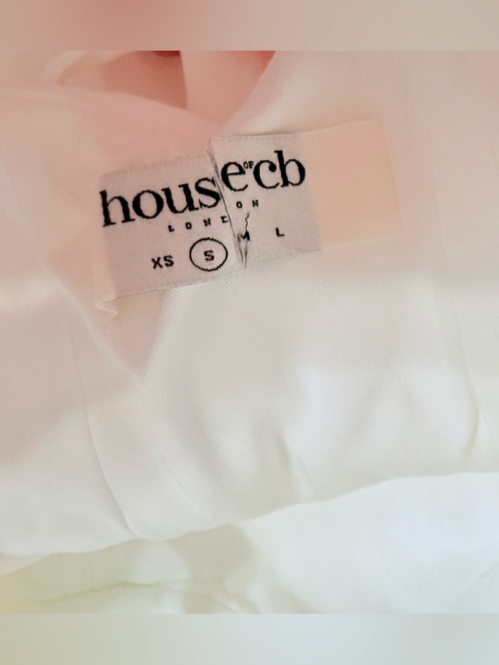 HOUSE OF CB 'Kelly' White Corset Midi Dress S Cup A-C NWOT - Picture 11 of 11